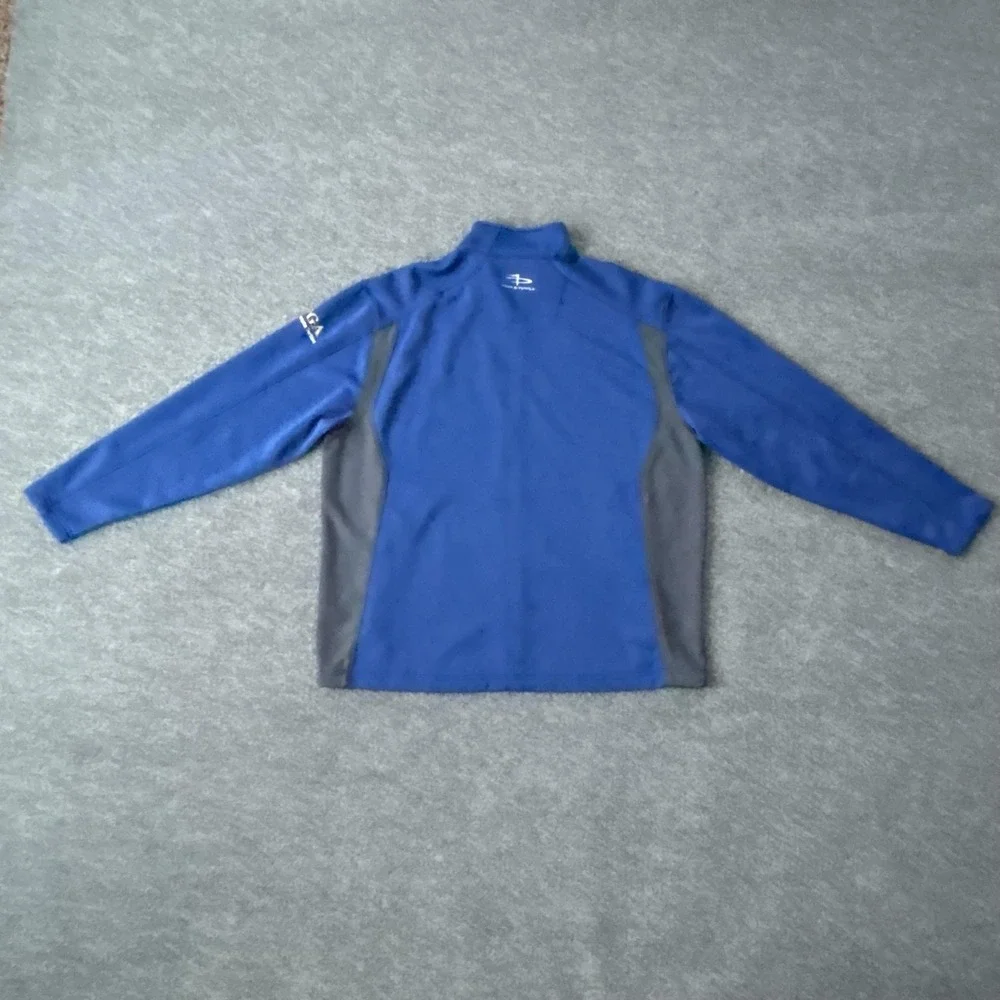 Page & Tuttle Jacket Mens‎ XL Blue Softshell Full Zip Golf PGA Minnesota Section